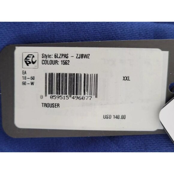 A|X ARMANI EXCHANGE Mens 2XL Falling Logo Jogger Track Pants Blue Depths Trouser - Picture 9 of 9